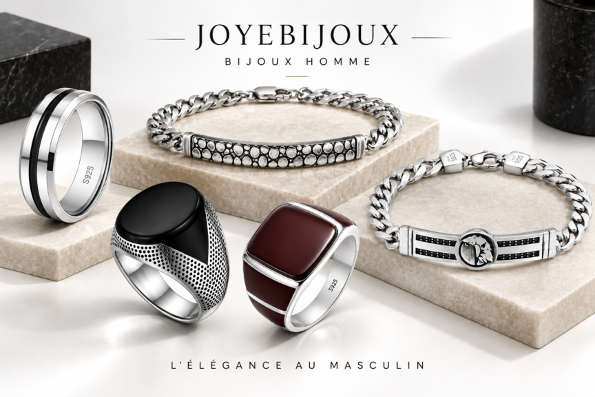 bijoux homme argent 925